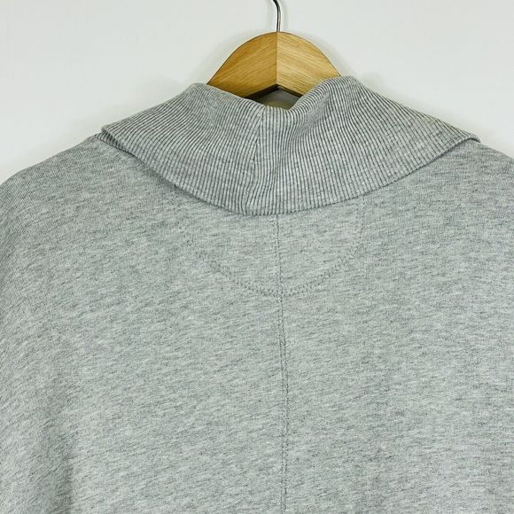 Wilfred Grey French Terry Dolman Sleeve Studded Sweater Cardigan Womens Small - Picture 6 of 8